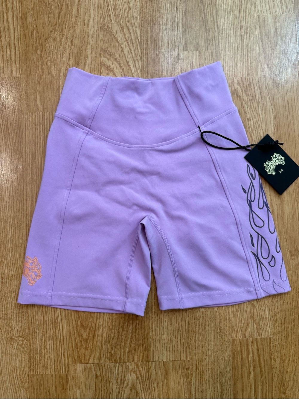 Darc Sport On Fire Georgia Energy Shorts Orchid Plum Small NWT